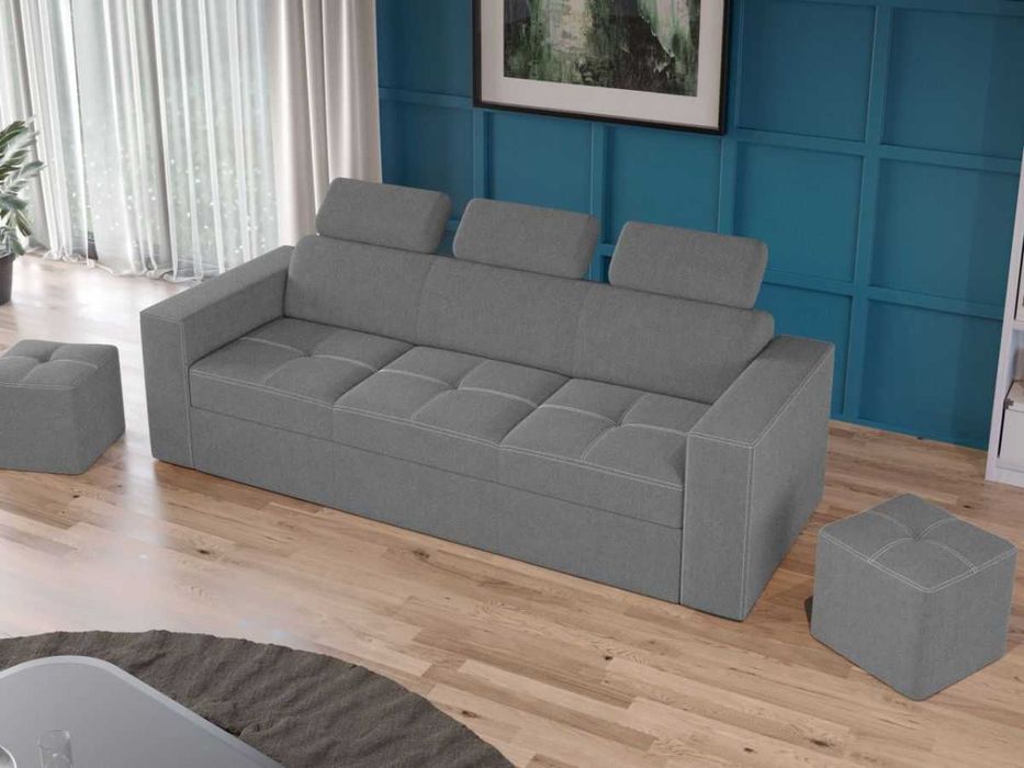 Canapea Paloma Gri Deschis - Transport Gratuit in 4-10 zile