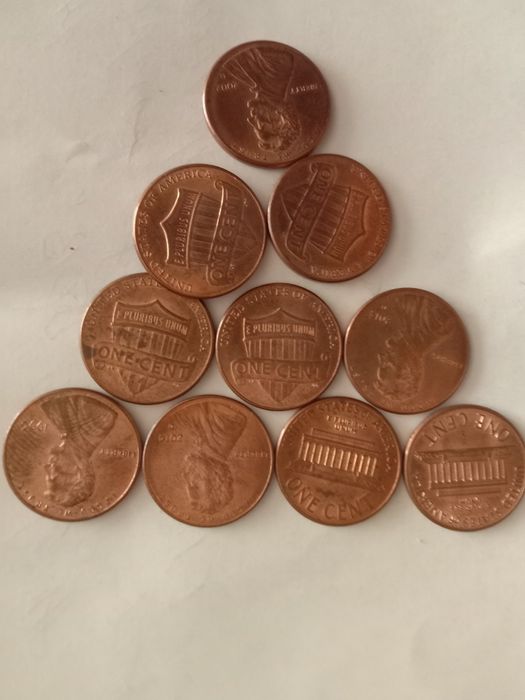 Купюры, монеты американские