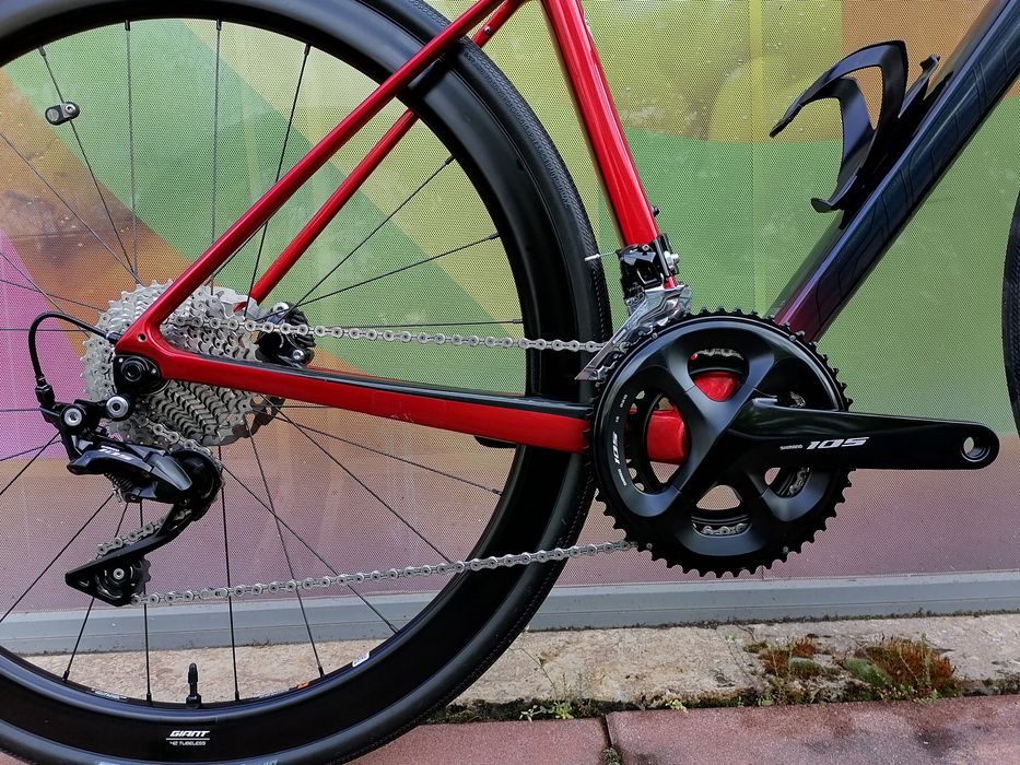 Карбонов Шосеен Giant Defy*Карбонови Капли*размер 49*8.3кг*Като Нов