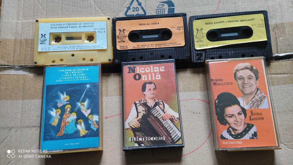 Casete audio vechi românești, Electrecord