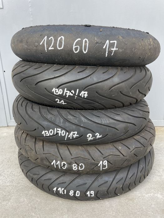 120/70/17 - 180/55/17- 190/55/17- 160/60/17- 170/60/17-120/70/19