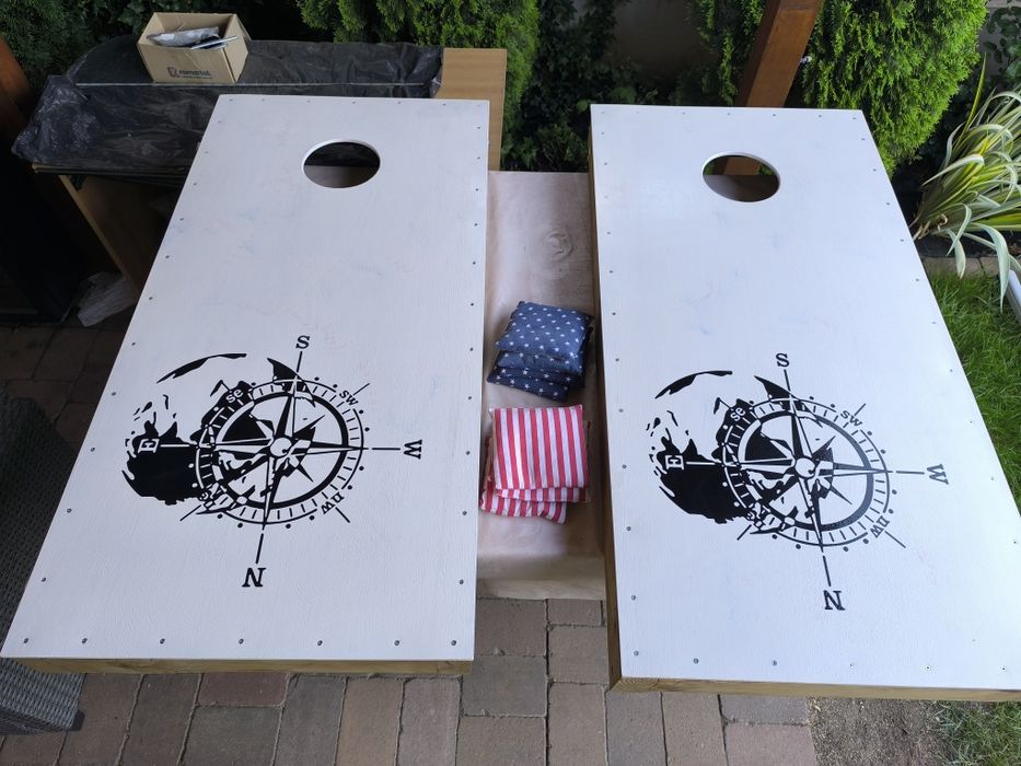 Cornhole/saci cu porumb - joc de grădină