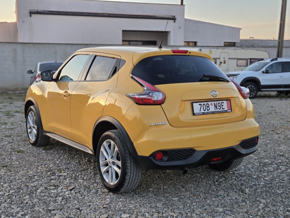 Nissan Juke Facelift Yellow Edition