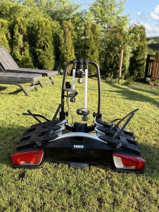 Suport 3 biciclete Thule Velocompact F cu prindere pe carlig de remorcare TIP FIX4BIKE