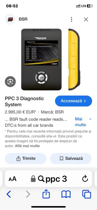 Bsr ppc3 interfata diagnoza
