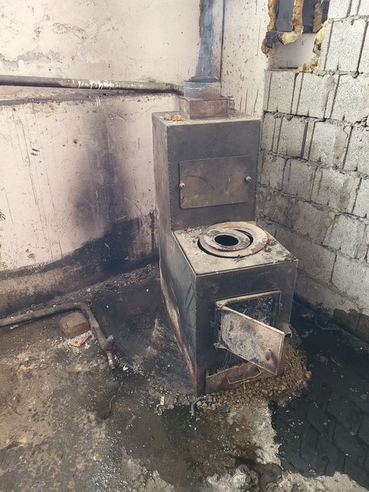 Печь отопления на твёрдом топливе