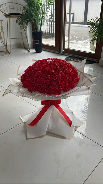 Buchete din trandafiri de sapun pe comanda