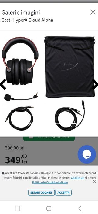 Casti gaming Noi