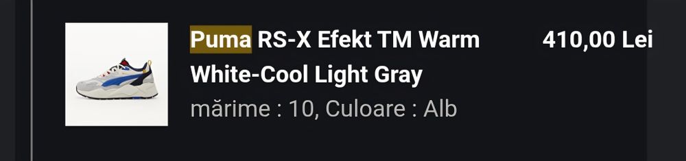 Puma RS-X Efekt TM  42 – Sneakers Pantofi Unisex