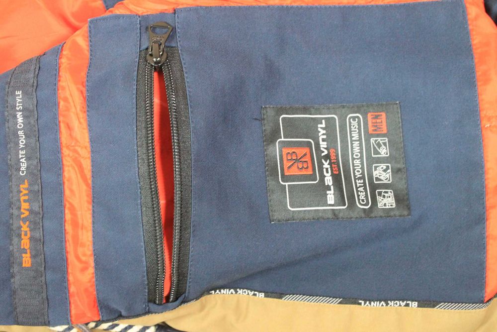 Куртка синяя Black Vinyl