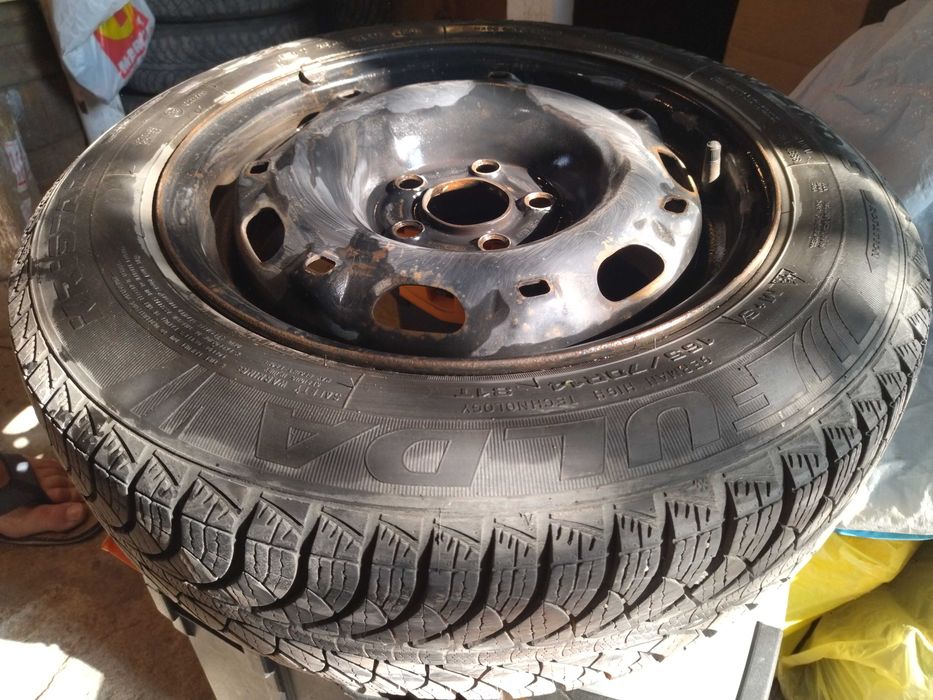 Джанти 6j x 14 за Шкода,WV ...със зимни гуми Fulda 165/70/14