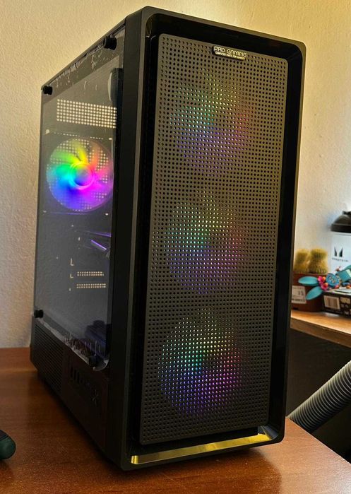 PC Calculator Gaming I7 4770 16GB RAM RX 580 8GB SSD 256 HDD 2TB RGB