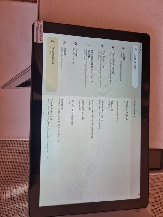 Tableta Samsung note 10.1