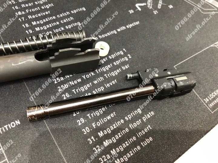 PISTOL 4.5 Jouli Co2 [FULL METAL!!] - Cu Aer Comprimat Airsoft - Gaz