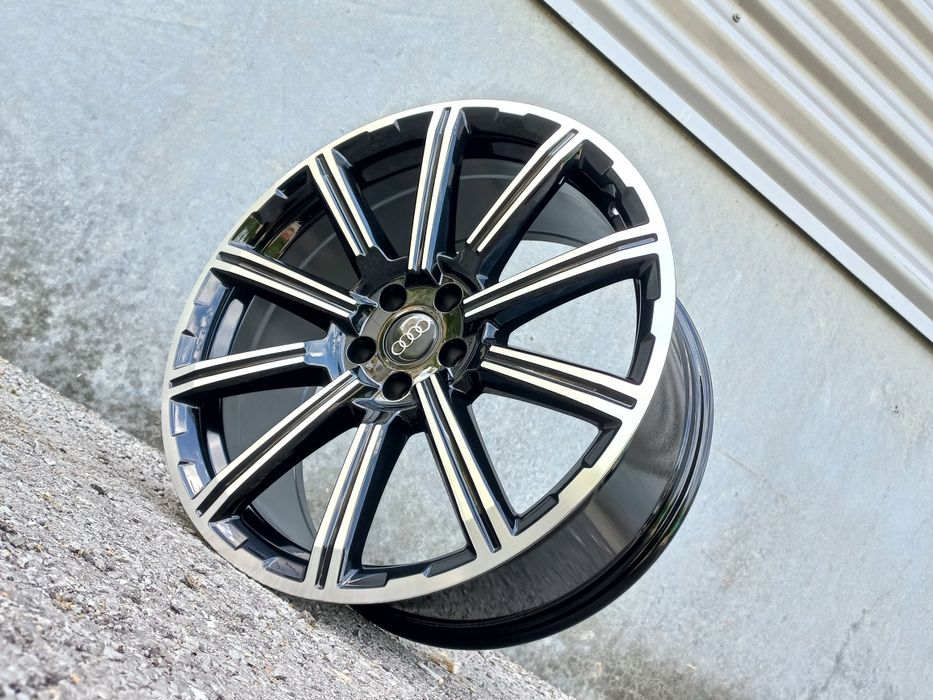 20.Audi S.LINE Q7 Q5 Q3 A8 A7 A6 A5 A4 BLACK POLISH 9ж ет33 Чисто Нови