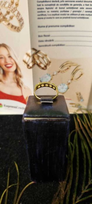 Inel aur 18K - 2.82g (B.59397.1-Tatarasi) Garantie 2 ani! - 1388 lei