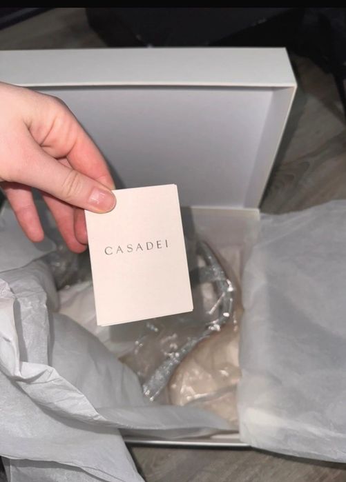 Sandale Casadei noi, mărimea 37.5!