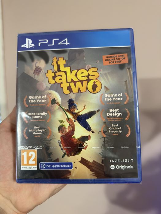 It takes two ps4 with free ps5 upgrade нова неразопакована