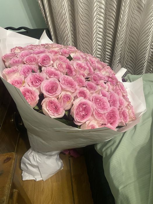 шикарный авторский букет 101 роза