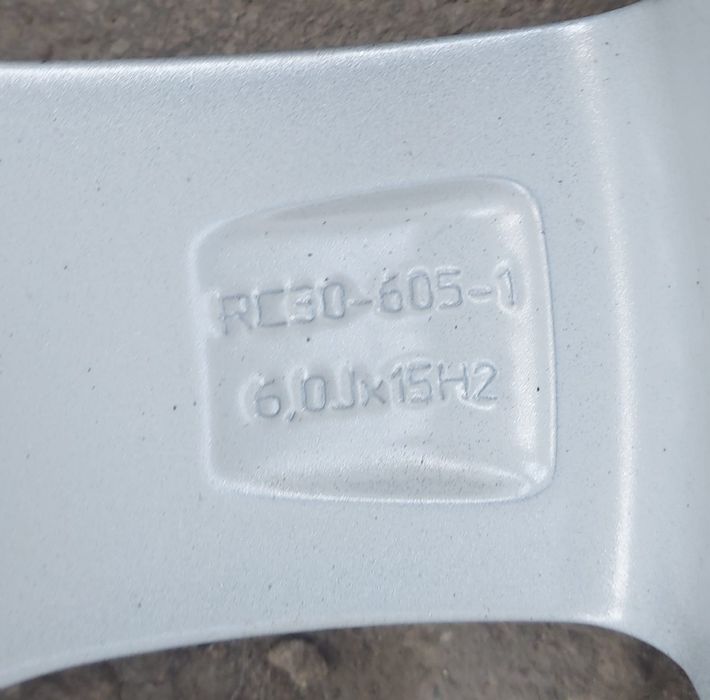 Set 4buc jante aliaj Kia R15 seria 6Jx15H2 ET 46 - 4x100