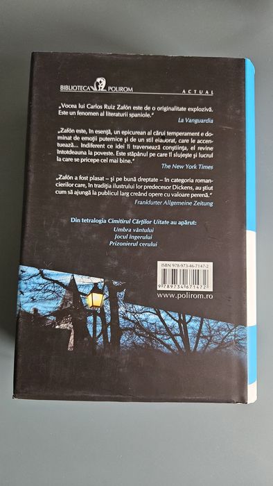 Labirintul spiritelor
(ediție nouă)

Autori: Carlos Ruiz Zafón