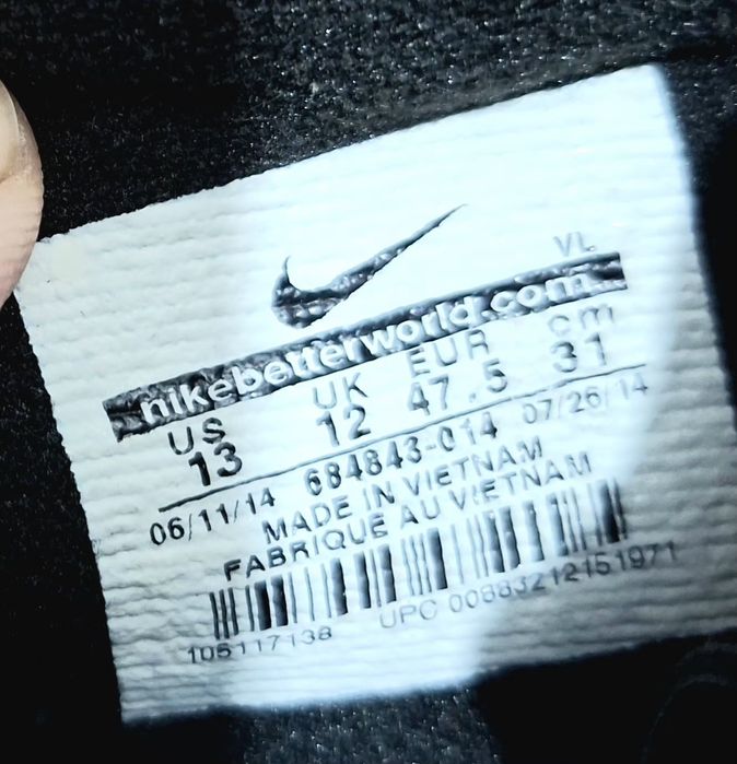 Crampoane în stare perfecta  Nike