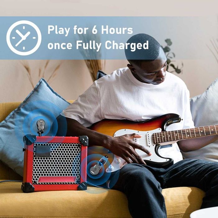 Sistem wireless adaptor Chitara guitar ACEMIC G1 transmițător + receptor electrica acustic bass