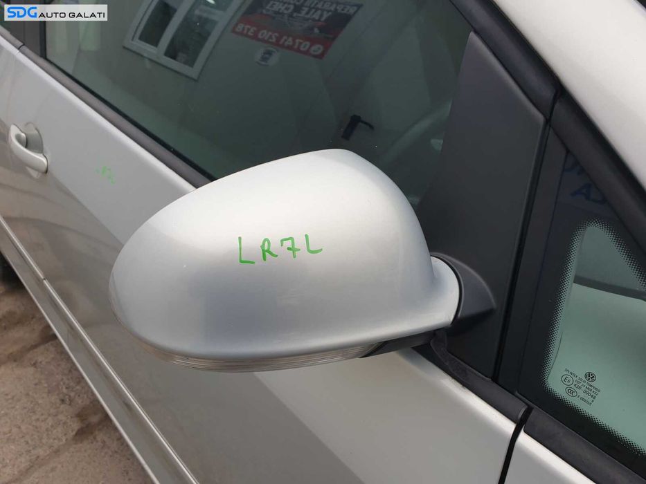 Oglinda Dreapta Electrica Fara Pliere Rabatare Volkswagen Golf 6 Plus 2008 - 2014 Culoare LR7L [C3119]