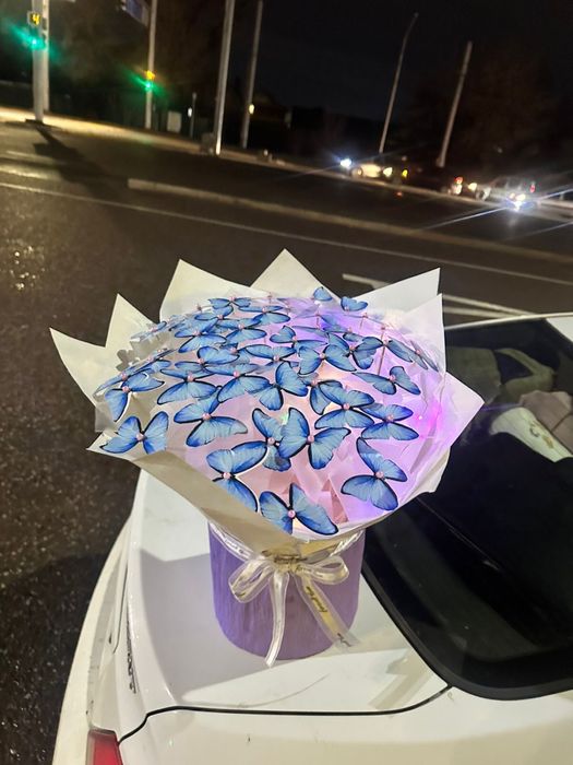 Букет светящийся