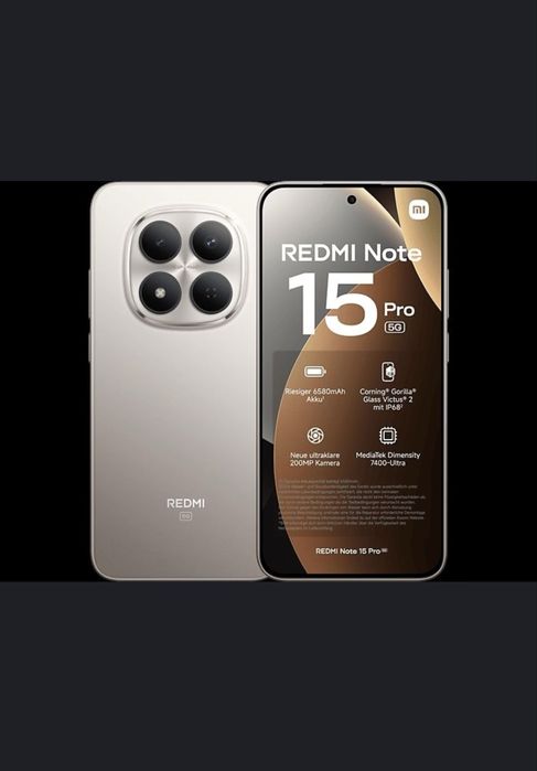 Xiomi Redmi note 15 pro