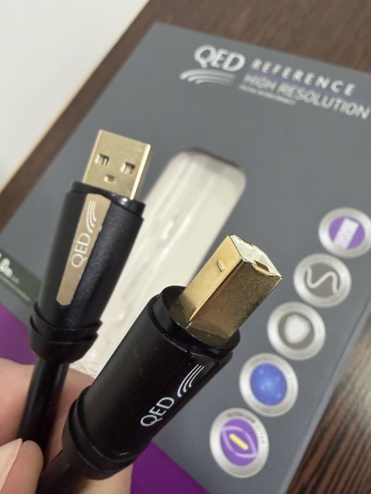 QED Reference High Resolution USB (A-B)