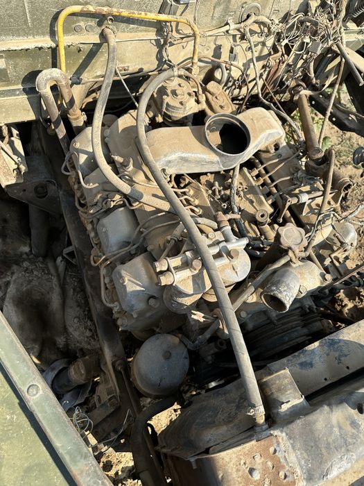 Двигатель и кпп камаз