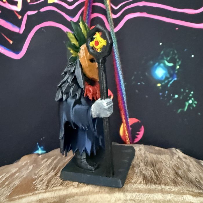 Фигурка на Духа Шаман – Ритуално активиран Оберег за Защита