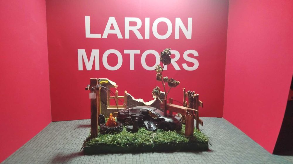 Диорама посвящена войне