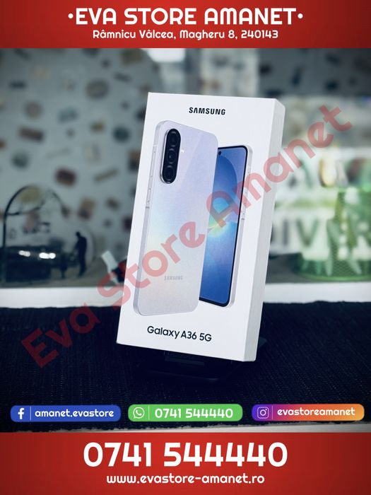 SAMSUNG Galaxy A36 5G Awesome Lavender 128GB 6GB RAM Dual SIM