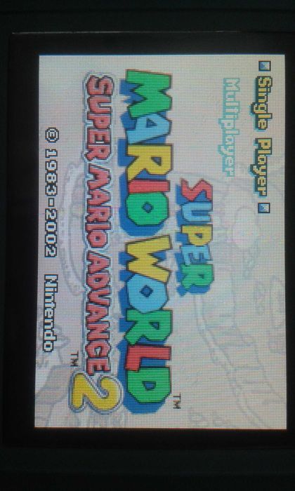 Gameboy Nintendo Super Mario World: Super Mario Advance 2