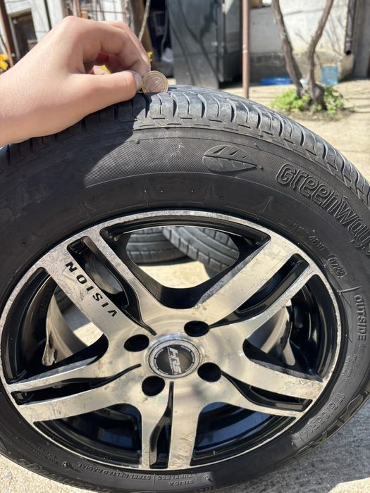 Летни гуми с алуминиеви джанти 14 цола