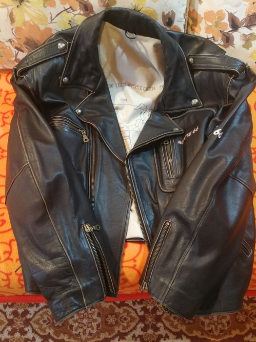 Geaca Vintage Route 66 Indian Skull(editie limitat)Rocker/Moto/Biker