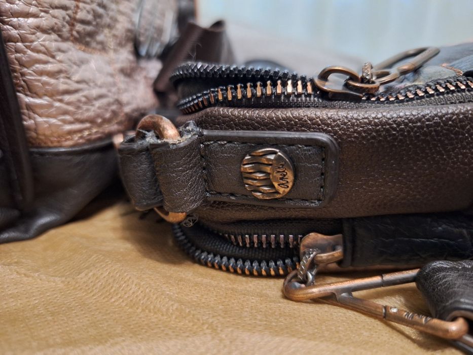 Лот портфейл и две чанти от една серия Anekke +раница