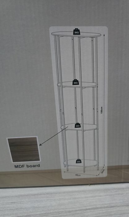 Dulap MDF 4 polițe