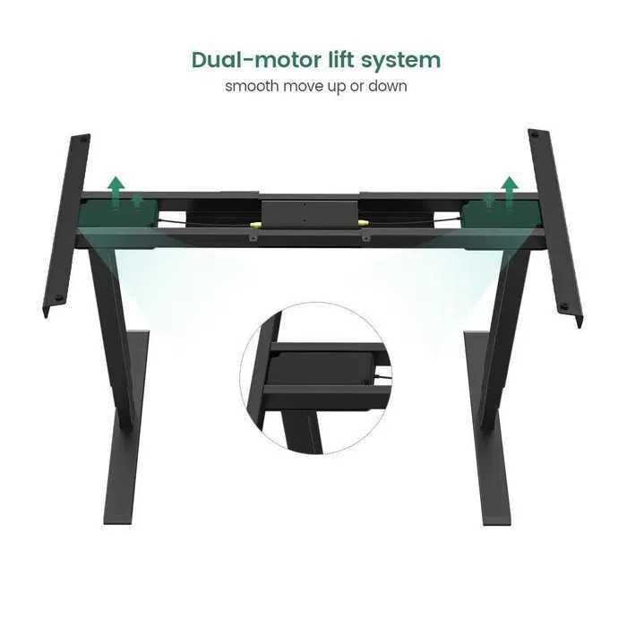 Cadru de birou reglabil electric premium Maidesite T2 Pro Plus