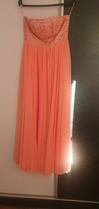 Rochie voal,somon, de ocazie                    .