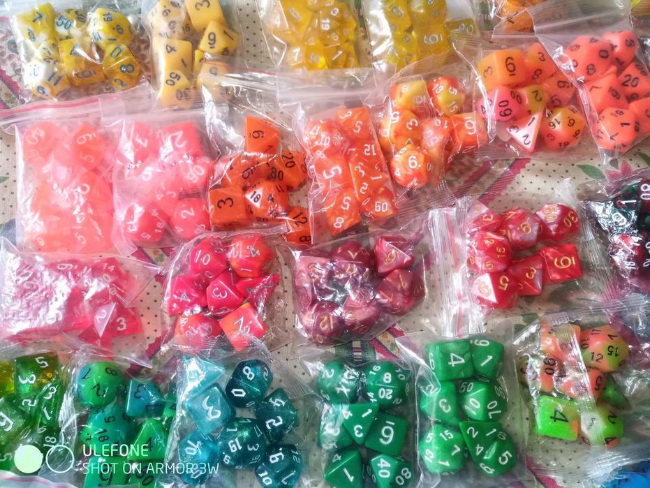 Комплект зарове за D&D