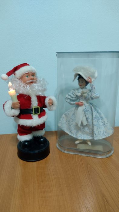 Păpușa românească veche / Moș Crăciun automat