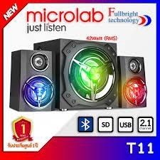 Сабвуфер Microlab T11 - это мультимедийная акустика для геймеров.
