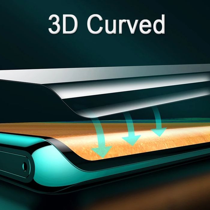 3D ЦЯЛО ЛЕПИЛО Стъклен протектор Huawei Mate 40 Pro / P40 30 Pro Pro+