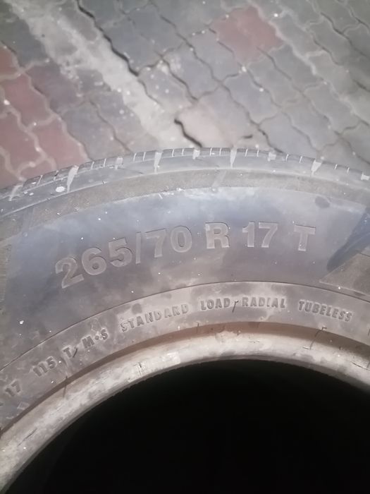 Резина R17 265/70 R17