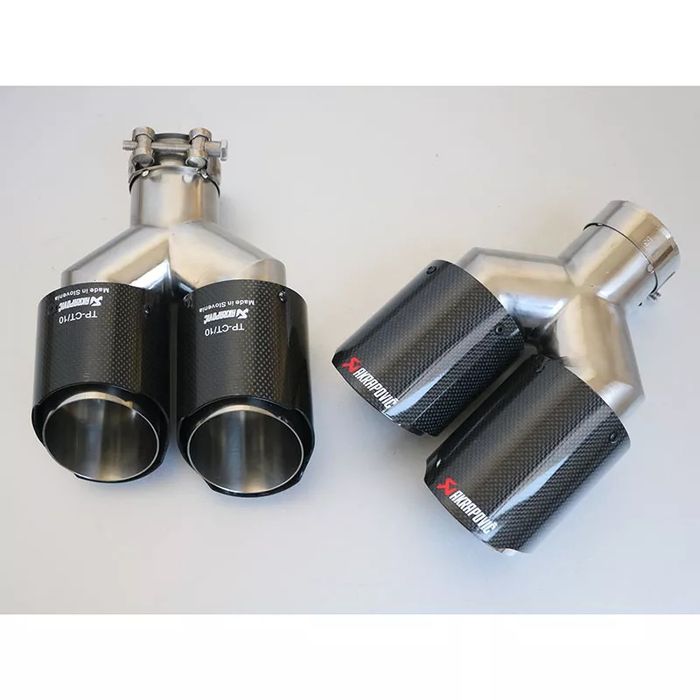101 102 89mm Ornamente tobe Evacuare model Akrapovic Made in Slovenia