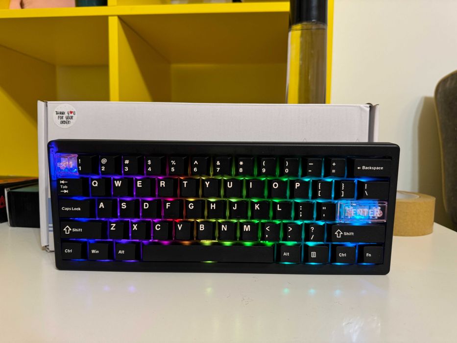 Tastatură mecanică CIDOO QK61 RGB 60%