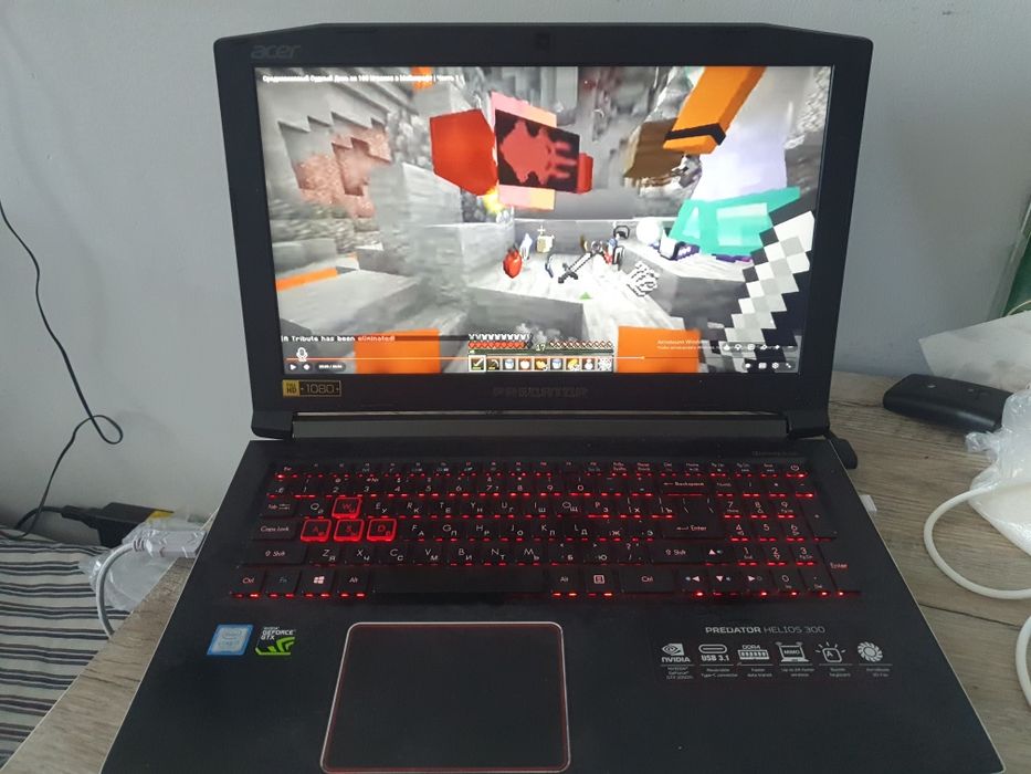 Acer predator helios 300 без ОЗУ и HHD